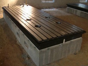 測功機底板,測功機鐵底板